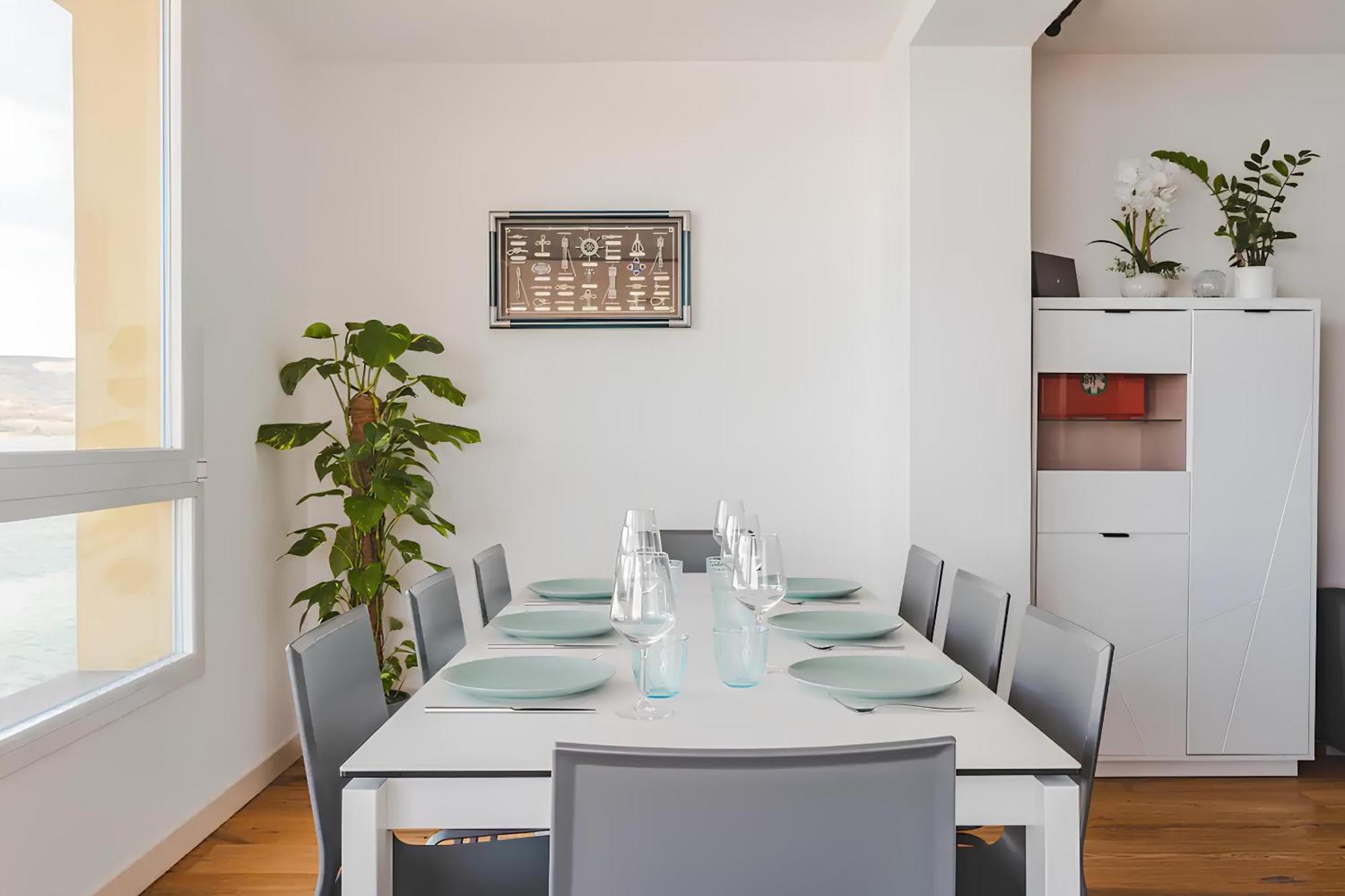 Apartamento Attico Riva Mare Múggia Exterior foto