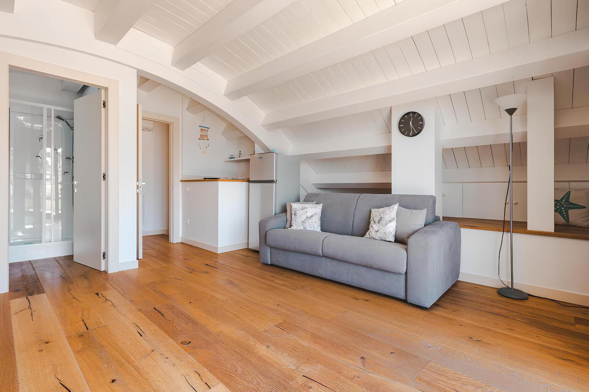 Apartamento Attico Riva Mare Múggia Exterior foto